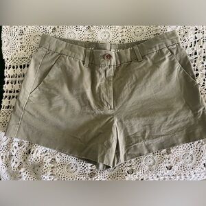 GAP Tan 3” Shorts Cotton Blend Relaxed Fit